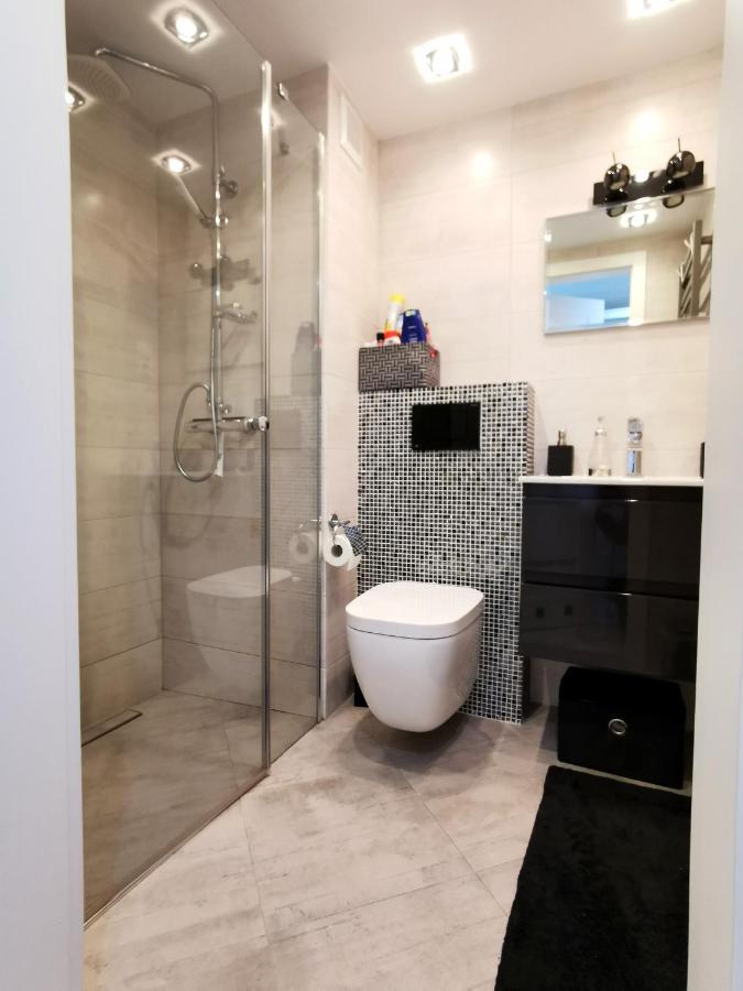 Strandidylle Apartment Mit Meerblick Und Kamin Miedzyzdroje Exterior photo