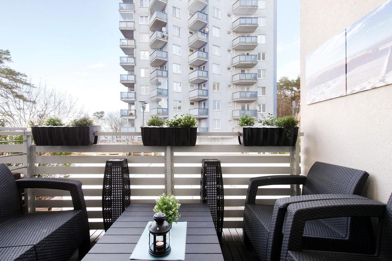 Strandidylle Apartment Mit Meerblick Und Kamin Miedzyzdroje Exterior photo