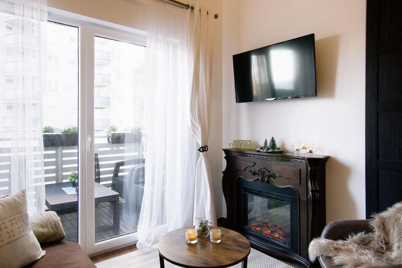 Strandidylle Apartment Mit Meerblick Und Kamin Miedzyzdroje Exterior photo